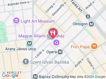 Erdei Fagyizó - Opera Budapest a térképen