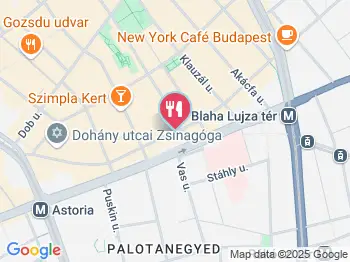 Erdélyi Magyar Étkezde Budapest a térképen