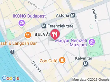 MészárSteak Kitchen - Hotel Erzsébet City Center Étterme Budapest a térképen