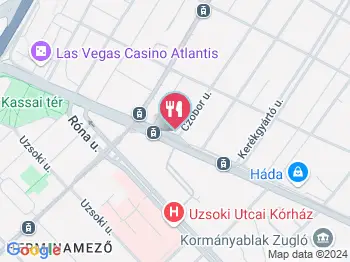 Essence Delicates Budapest a térképen