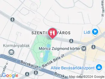 Este11 Budapest a térképen