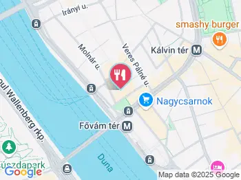 Estilo Restaurant & Terrace Budapest a térképen