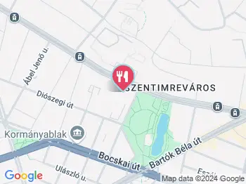 Étlelő Kifőzde Budapest a térképen