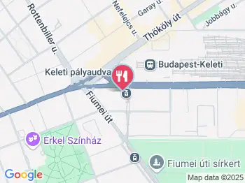 Etna 2 Étterem & Pizzéria Budapest a térképen