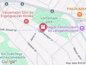 Eugenio Espejo Budapest a térképen