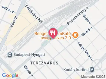 Eur India Konyha Budapest a térképen