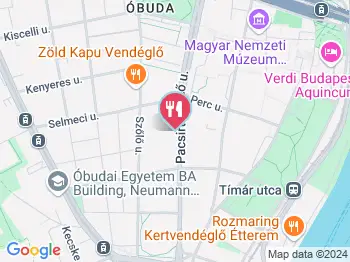 Európa Bisztró Kifőzde Budapest a térképen