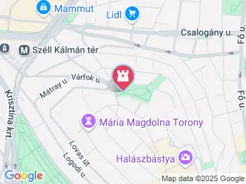 Európa liget Budapest a térképen