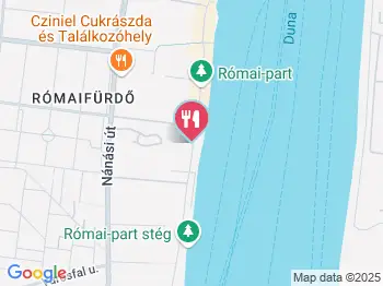 Evezős Sörkert Budapest a térképen