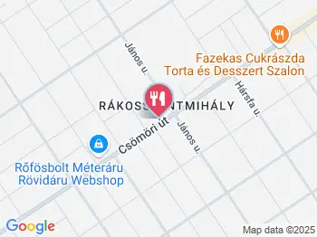 Évi Rétes Bolt Budapest a térképen