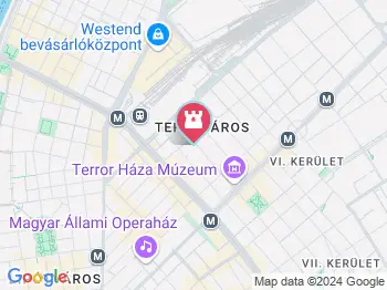 Exit The Room Csengery utca Budapest a térképen