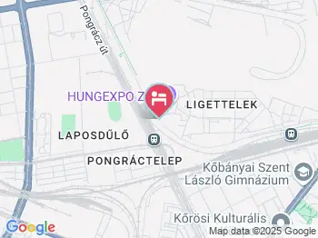 Expo Congress Hotel Budapest a térképen