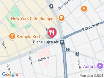 Expresso Cafe Budapest a térképen