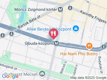 Ezer Íz Kínai Étkezde Budapest a térképen