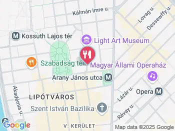 Fågel by Artizán Budapest a térképen