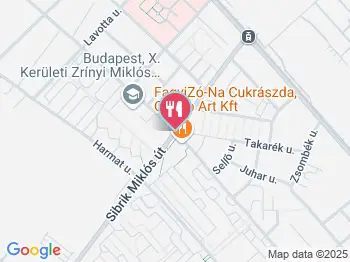 Gelato Art FagyiZó-Na Cukrászda Budapest a térképen