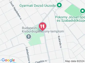 Fagylalt Kuckó Budapest a térképen