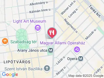 Falafel Bar - Bajcsy-Zsilinszky út Budapest a térképen