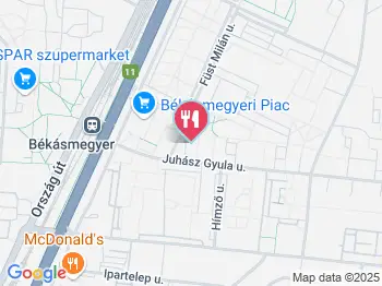 Falánk Zsiráf Cukrászda & Fagyizó Budapest a térképen