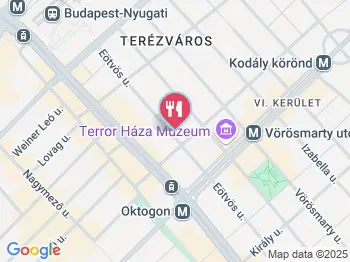 Falbros' Budapest a térképen