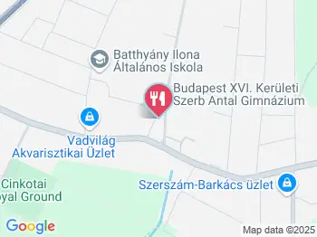 Faller Cukrászda Budapest a térképen