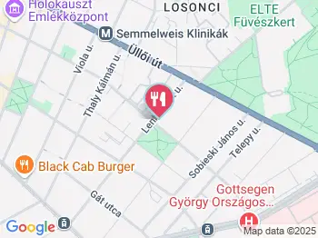 Falóka Bisztró Budapest a térképen