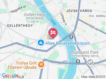 Family Buda Apartman Budapest a térképen
