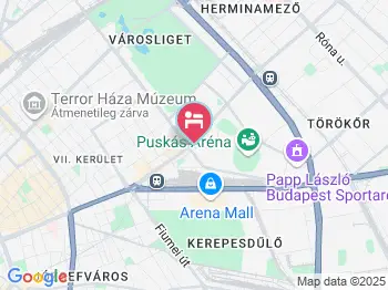 Far Home Apartmanok Budapest a térképen