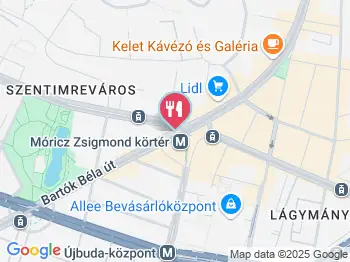 Farmbistro - Bartók Béla út Budapest a térképen