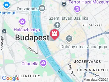 Fashion Street Budapest Budapest a térképen