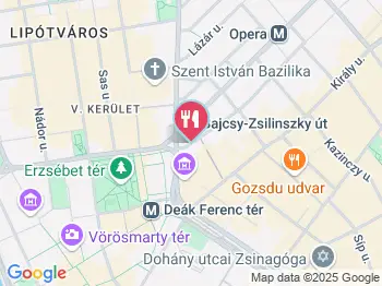 Fasírt Kitchen Budapest a térképen