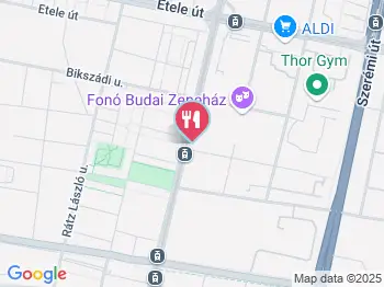 Fater Budapest a térképen