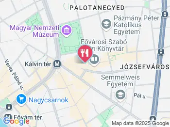 Fecske Presszó Budapest a térképen