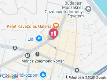 Fekete Delfin Bár & Kávézó Budapest a térképen