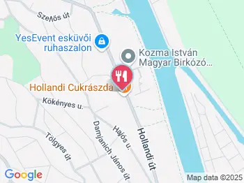 Hollandi Cukrászda Budapest a térképen