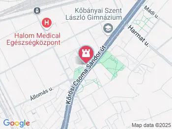 Fél a baba Budapest a térképen