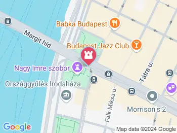 Budapesti Fényvillamos Budapest a térképen