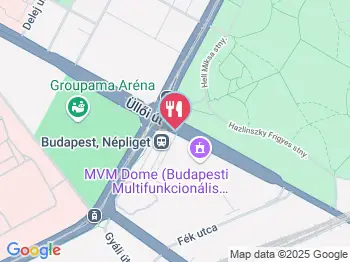 FFBakery Budapest a térképen