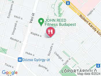 Figi & Lipike Budapest a térképen