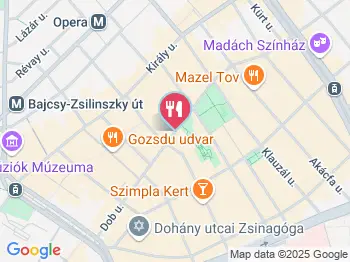 Filo Bar Budapest a térképen