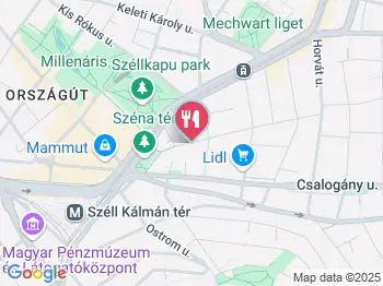 Finomító Kantin Budapest a térképen