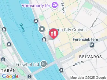 Fire Restaurant Budapest a térképen