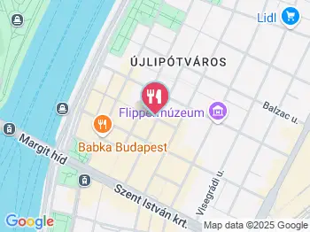 Firkász Cafe & Restaurant Budapest a térképen