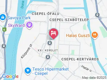 First Site Hotel Budapest a térképen