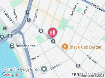 Fishbox Budapest a térképen