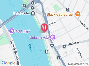 Fitness Grill Étterem Budapest a térképen