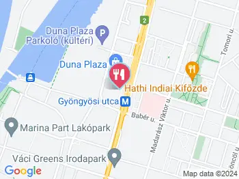 Fittnass - Duna Plaza Budapest a térképen