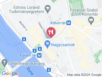 Flatty Coffee Shop Budapest a térképen