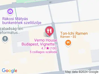 Flava Kitchen & More Budapest a térképen