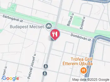 Floga Grill Budapest a térképen